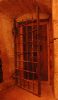 Yett (iron grilled gate) at the Ch�teau de St-Ferriol
