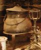 Marmites (cooking pots) at the Chteau de St-Ferriol