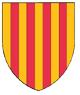 Arms of the Kings of Aragon, Suzerains of the Viscounts of the Razès